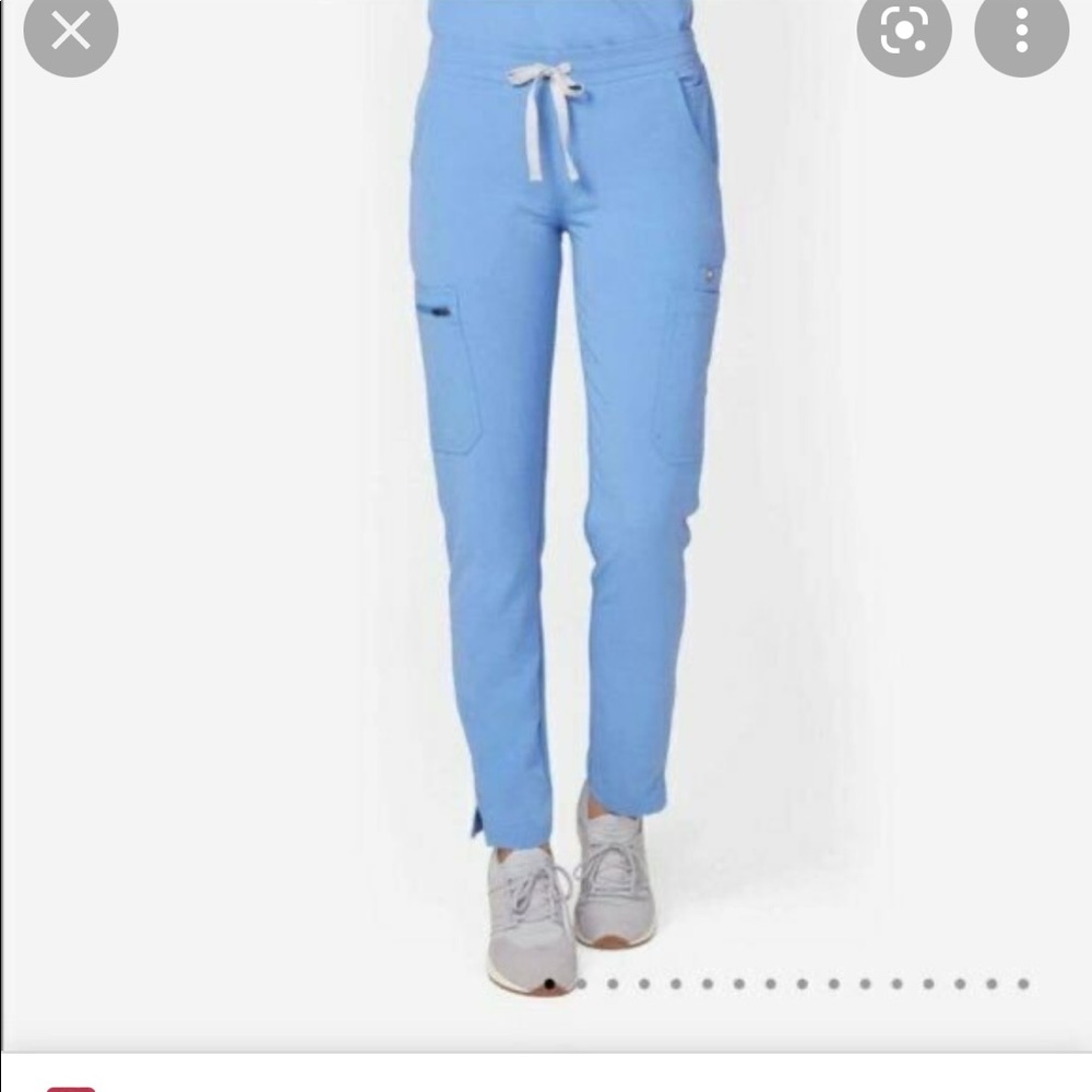 FIGS Women’s Ceil Blue Yola Pants Small